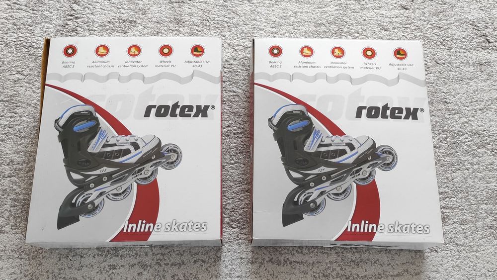 Cadou ideal/Set role EL + EA/Albastru + Rosu/1+1