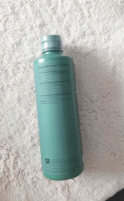 Sports Research, Organic MCT Oil, Keto C8, C10, C12)