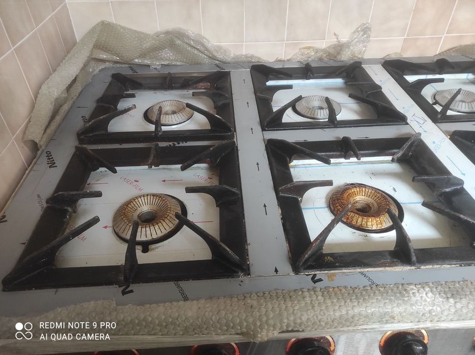 Професионална печка на газ