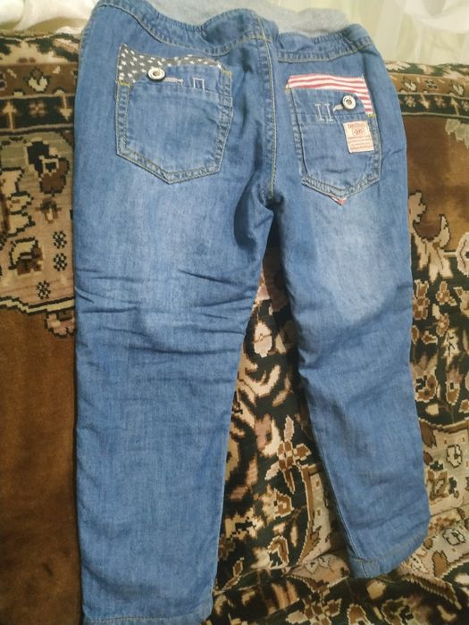 Джинсы с начесом