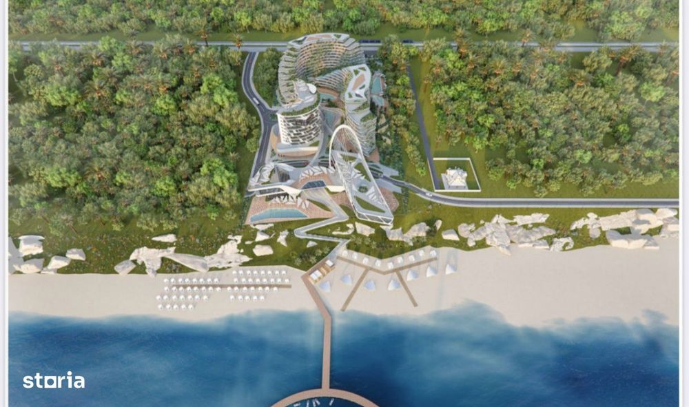 Teren spectaculos in prima linie la mare | P+ 10