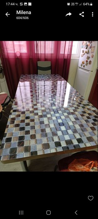 Кухненска маса голяма тежка 80/130-170