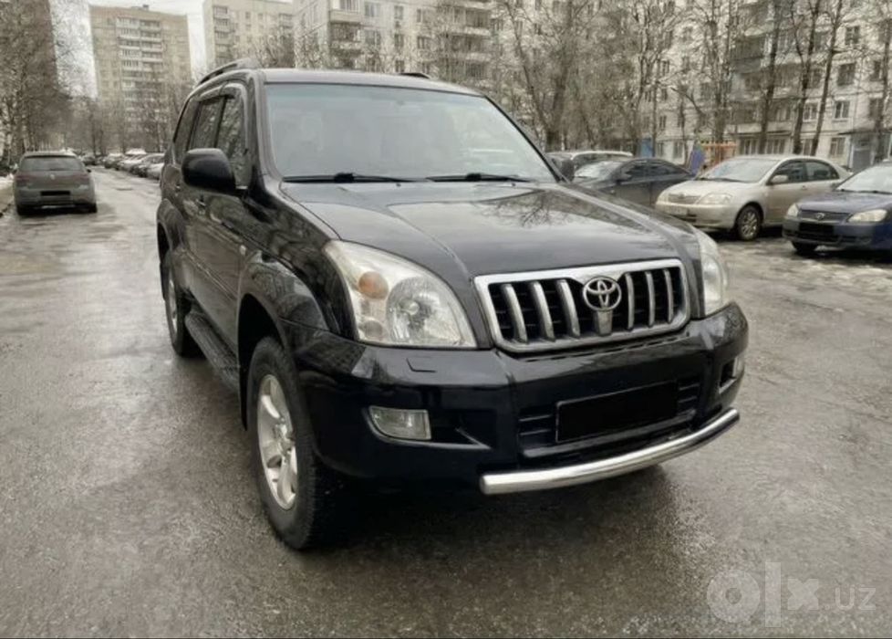 Защита бампера Toyota Land Cruiser Prado 4Runner