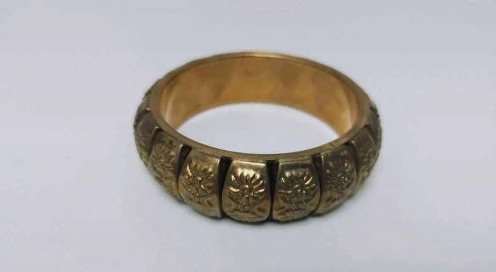 Veche bratara fixa din alama