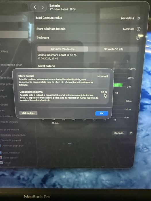 MacBook Pro 13” 2020 | 8GB RAM | 256GB | Touch Bar | Baterie 93%