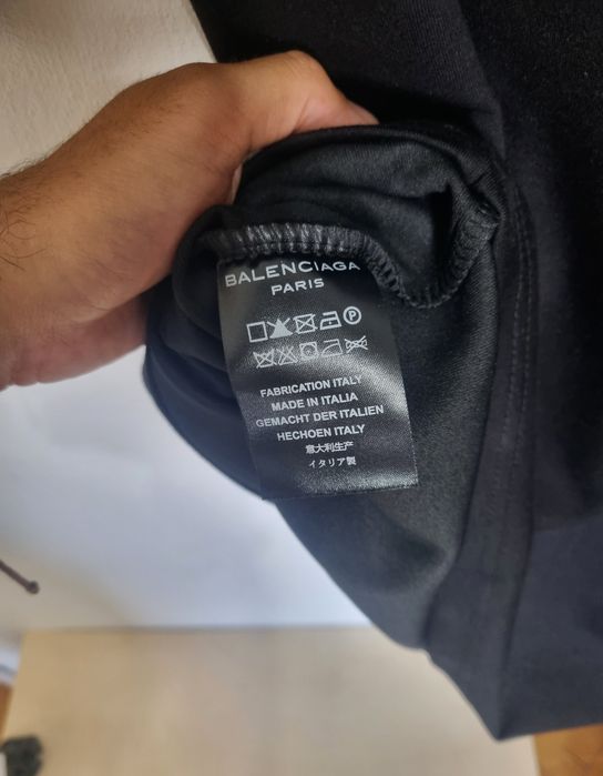 Tricou Balenciaga negru