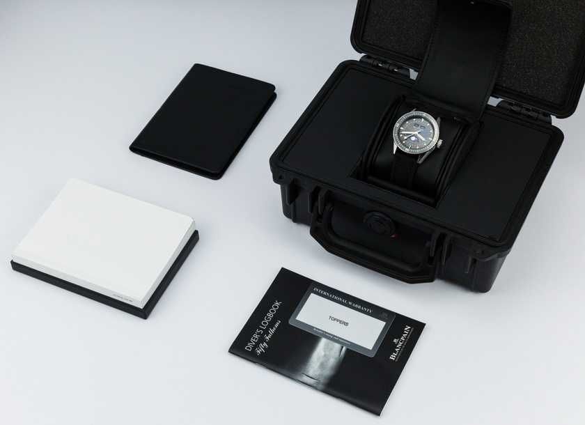 Blancpain Fifty Fathoms Bathyscaphe Complet Phases de Lune