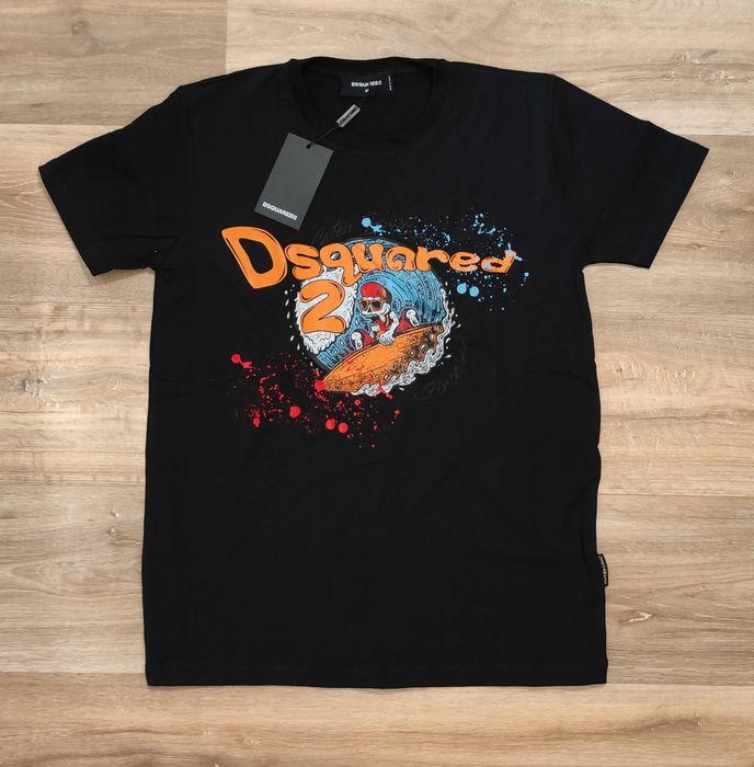 Мъжка тениска блуза фланела памук Dsquared НОВО