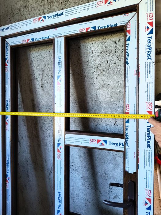 Ușă PVC TeraPlast NOUĂ – 87×169 cm