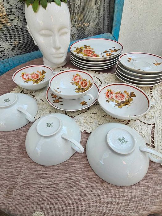 Порцеланов сервиз за чай/кафе на Johann Seltmann с азиатски мотиви