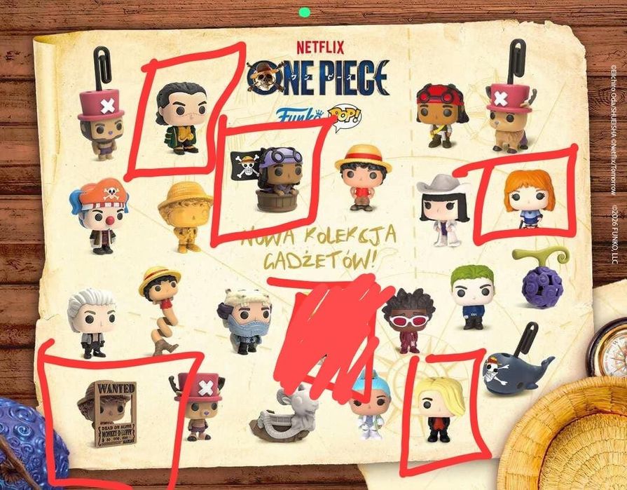 Обмен One Piece kinder joy