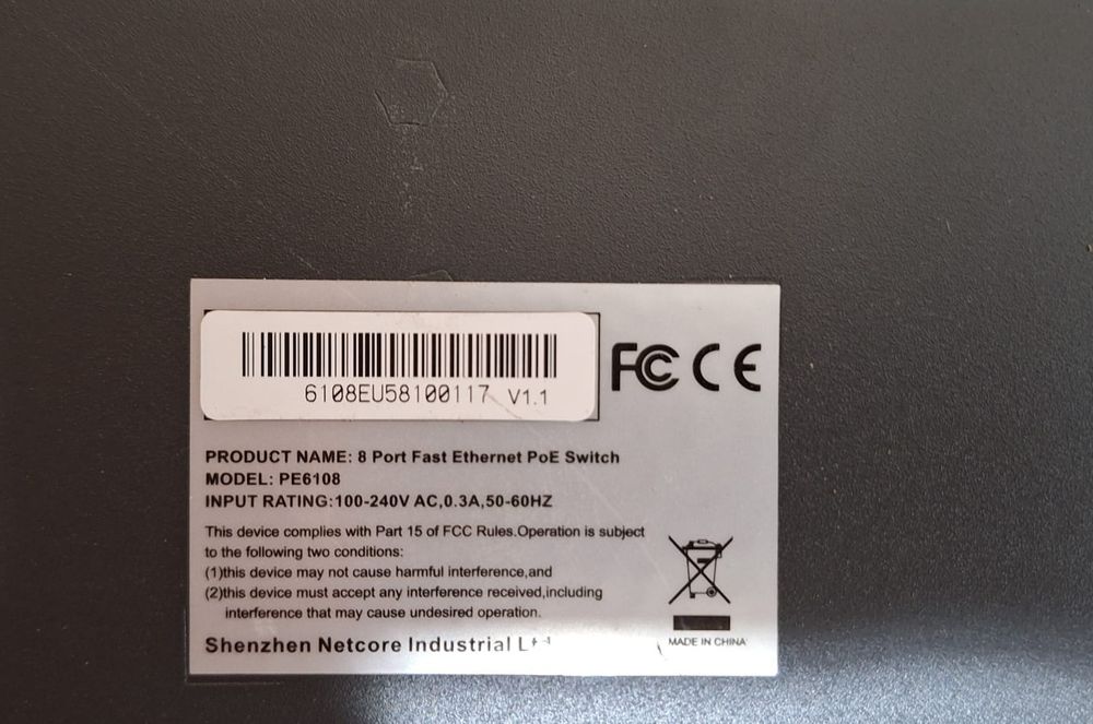 Switch Poe 4-8 porturi