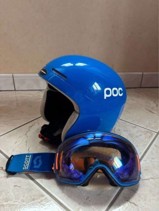 Casca Ski Poc Skull + Ochelari Cadou