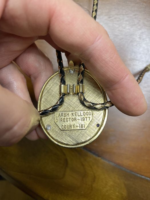 Мъжко бижу тип тексаска вратовръзка - 1971 гид