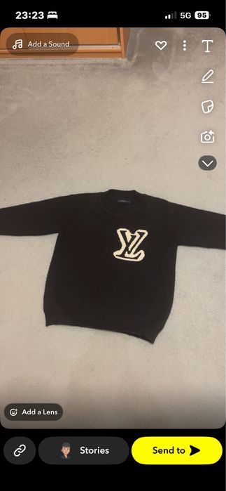 Louis Vuitton LV Intarsia Crewneck
