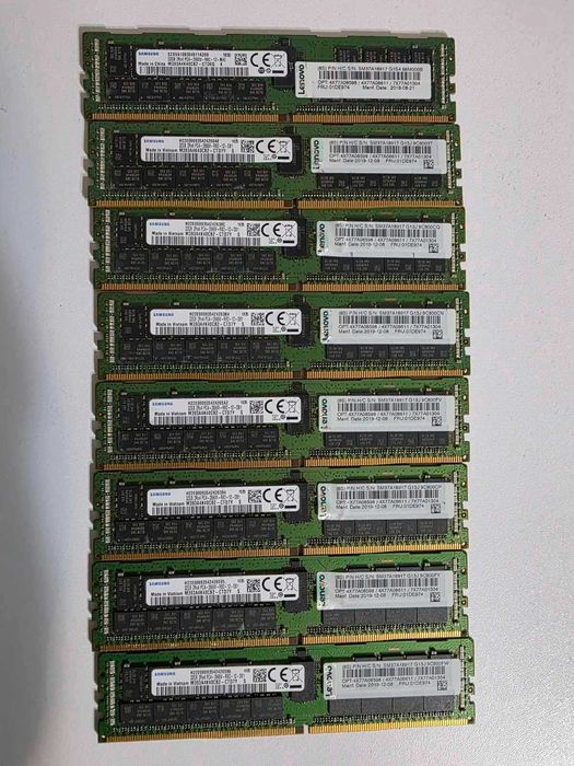 256GB RAM DDR4 Samsung 2666MHz Server 8x32gb
