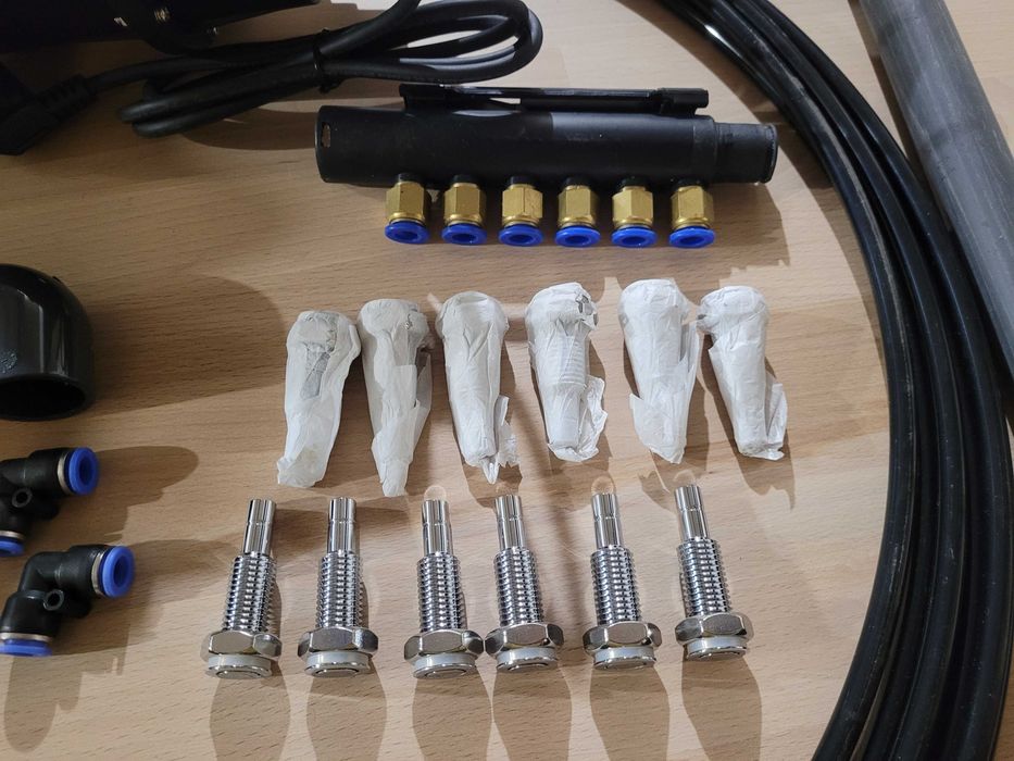 Set Pompa aeromasaj + 8/12 duze + distribuitor + furtune