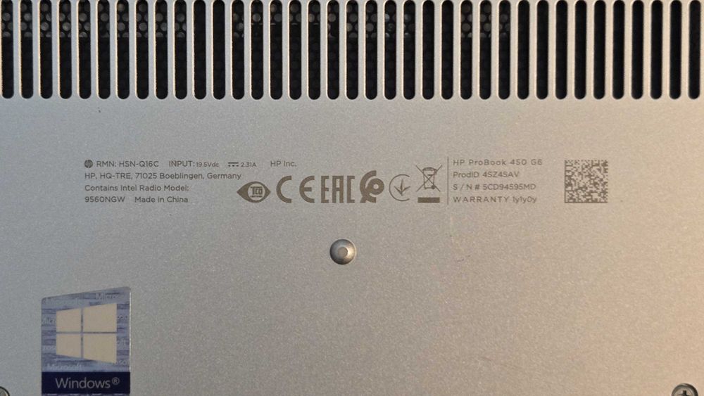 Coller si radiator Laptop HP ProBook 450 G6