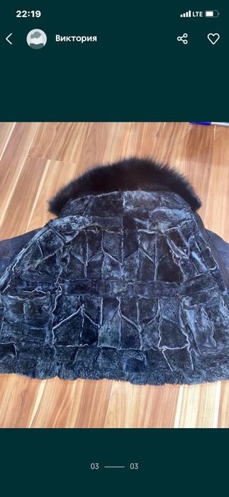Продаётся, детская дубленка натуральная .