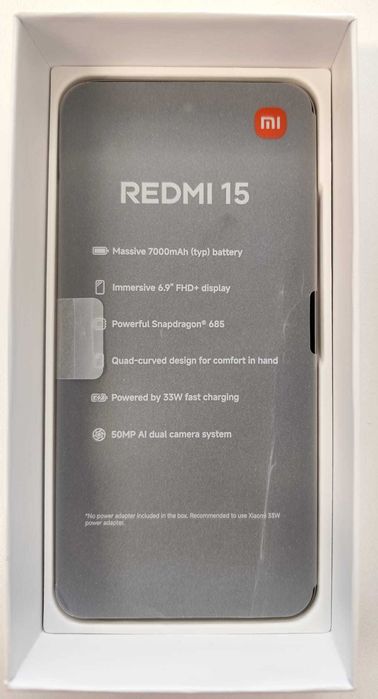 Telefon Xiaomi Redmi 15 (AG35 B 35685) Garantie 2 ani !