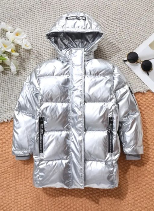 Пуховик детский на 6-7 лет