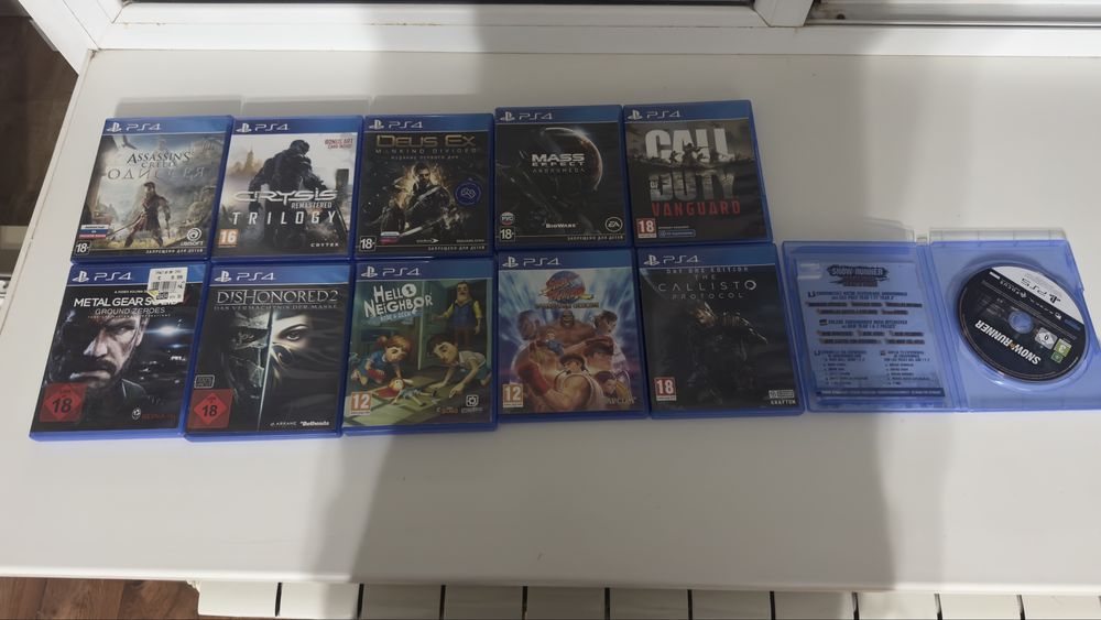 Игры для playstation 4/5, диски ps4/5