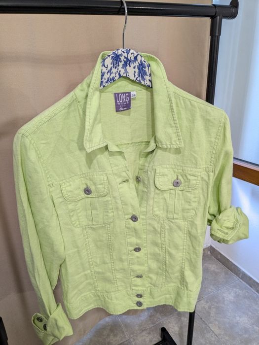 Лятно дамско яке,100% лен