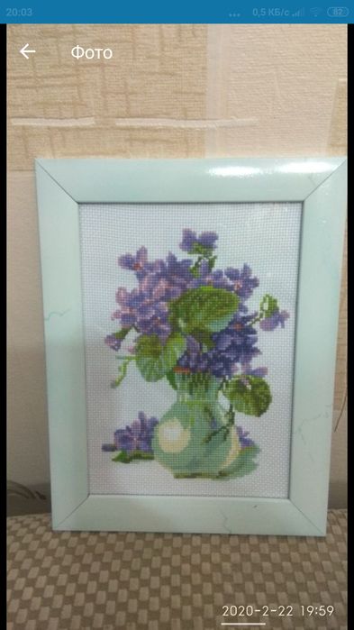 Картины вышитые крестиком