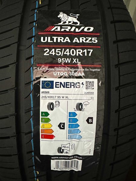 Нови летни гуми ARIVO ULTRA ARZ5 245/40R17 95W XL БОРД 2454017