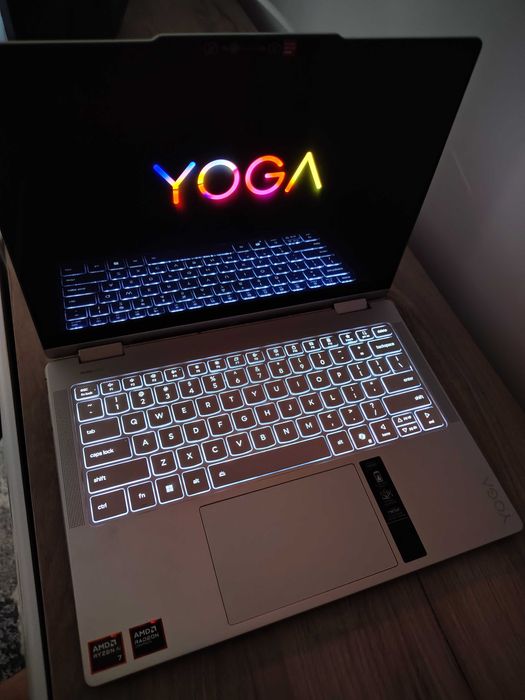 Laptop 2 in 1, LENOVO Yoga 7 14" 2.8K Touch , Ryzen AI 7 | 32GB RAM | 1TB | Ca Nou / Garanție