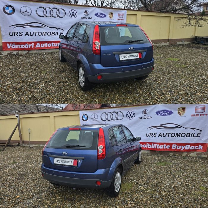 Ford Fiesta Facelift 1.6i/170000km/2007/Senzori parcare/Clima/4usi/