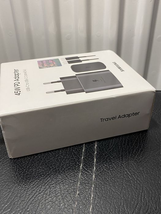 Încărcător Samsung 45W Super Fast Charging + cablu USB-C (nou, sigilat