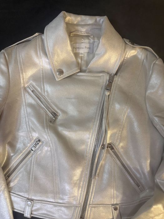 Сребристо яке Patrizia Pepe