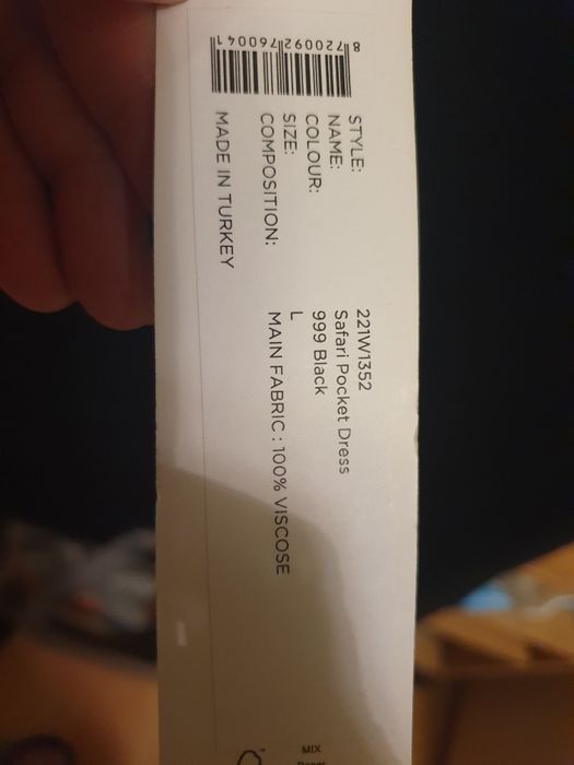 Rochie casual  Karl Lagerfeld  Safari Pocket măsura L