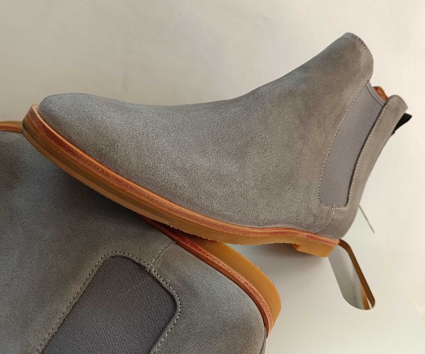 Ghete chelsea 40 plain toe premium Strellson NOI piele naturala moale