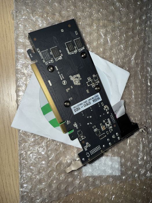 Placă video GPU GT610,1GB DDR3 64Bit 1800MHz PC HDMI VGA DVI PCIE 2.0