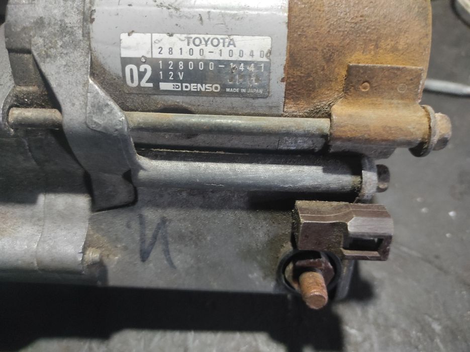 Стартер Toyota Corolla, Starlet, Tercel, Corsa (4E-FE, 5E-FE) Оригинал