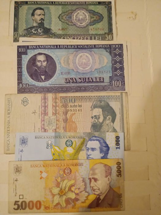 Vand Bancnote vechi Colectie personala