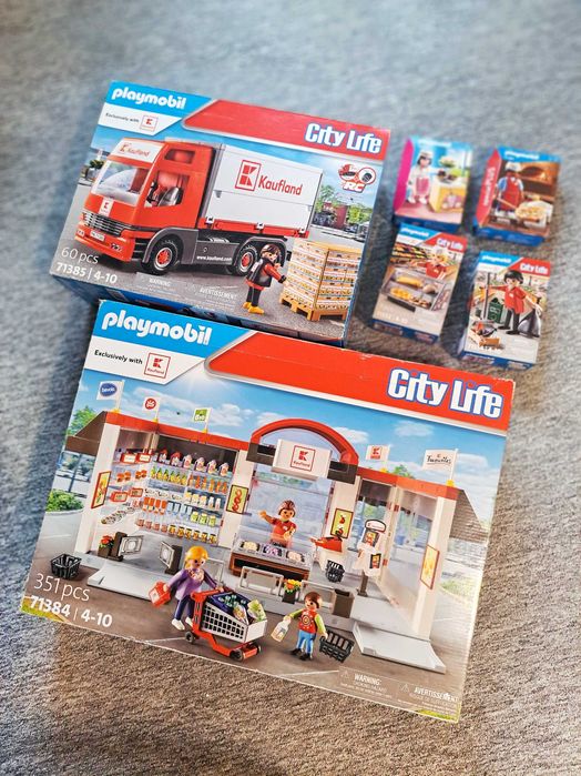 Playmobil Kaufland Supermarket Camion Brutărie Cofetărie & Accesorii