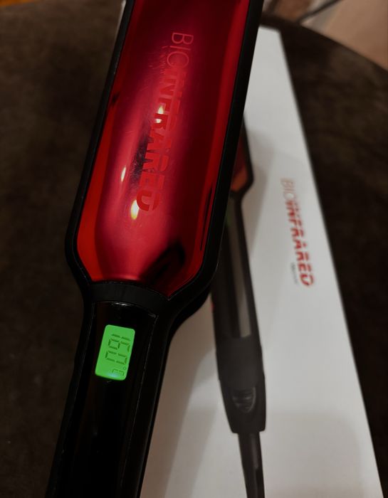 Преса за коса BIO INFRARED Keratine – инфрачервена, с дисплей