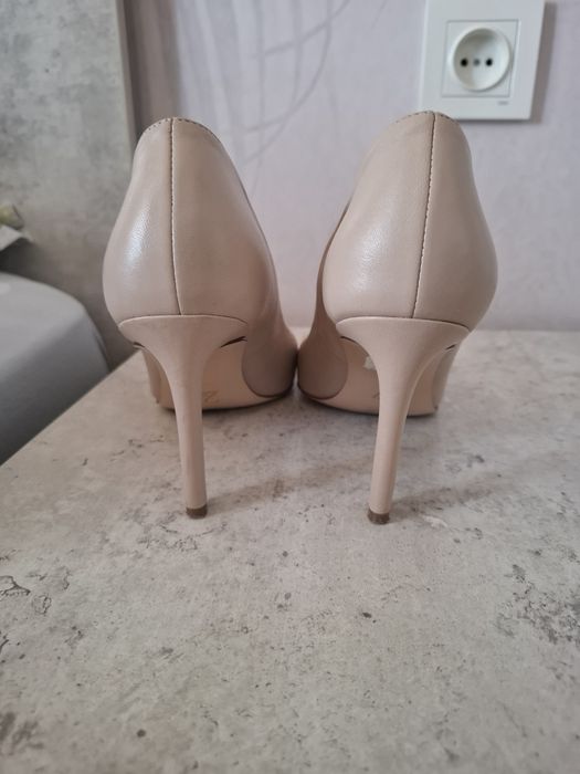 Туфли жен. кожаные