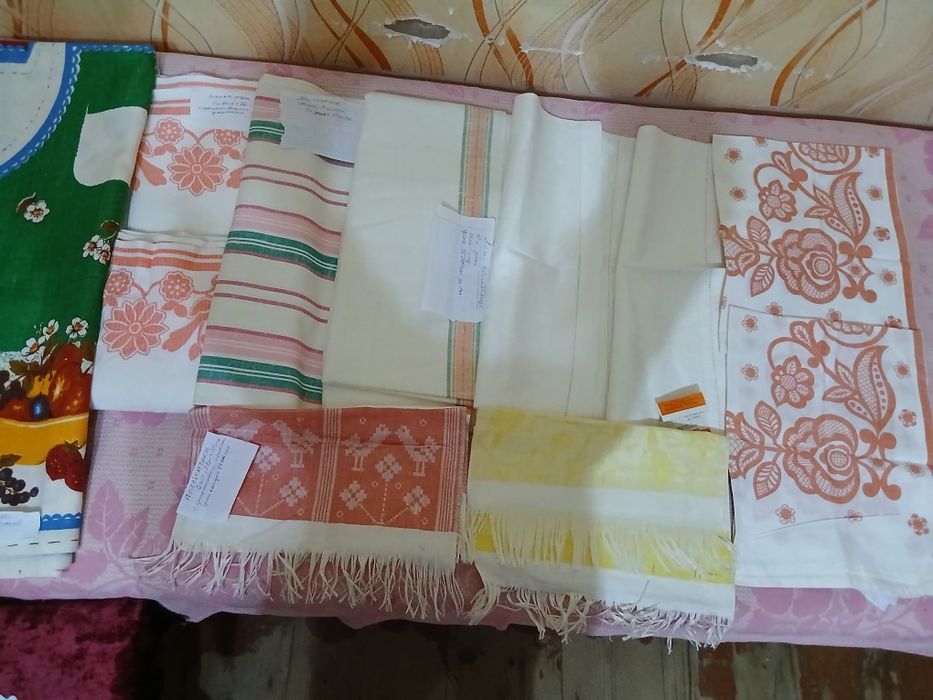 Полотенце Лён  и хлопок  .