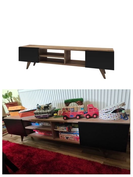 comodă TV dimensiunea 160 x 29,7 x 40,6