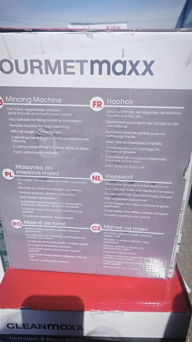 Mașina de tocat Gourmetmaxx