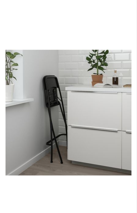 Продам барный складной стул Икеа черный