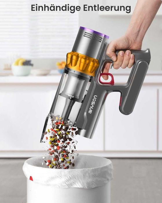 Anyson 45000Pa 550W безжична прахосмукачка 1.6L