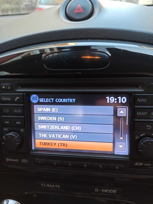 SD карта Nissan Connect 1 навигация Нисан Qashqai Juke SD card BG