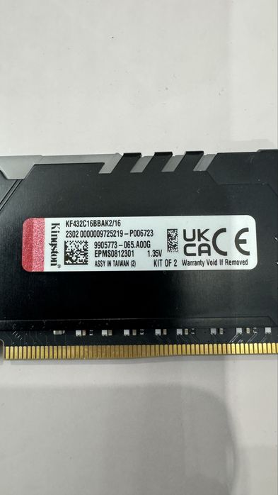 RAM 8gb Kingston 3200 mhz , Озу 8гб новый.