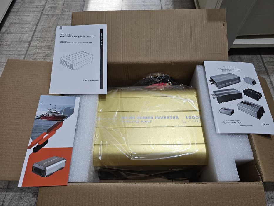 Invertor 12v-220v,1500w-3000w varf,unda pura