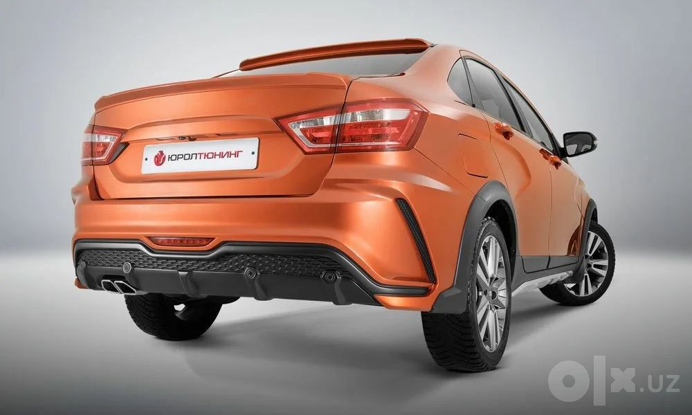 Lada vesta тюнинг бампер передний